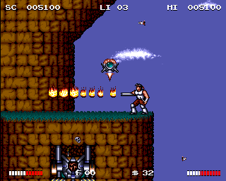 Switchblade II screenshot 4 for Atari Lynx
